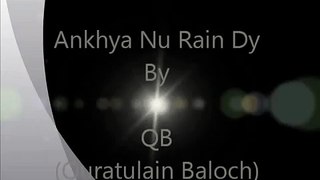 Ankhiya Nu Rain Dy