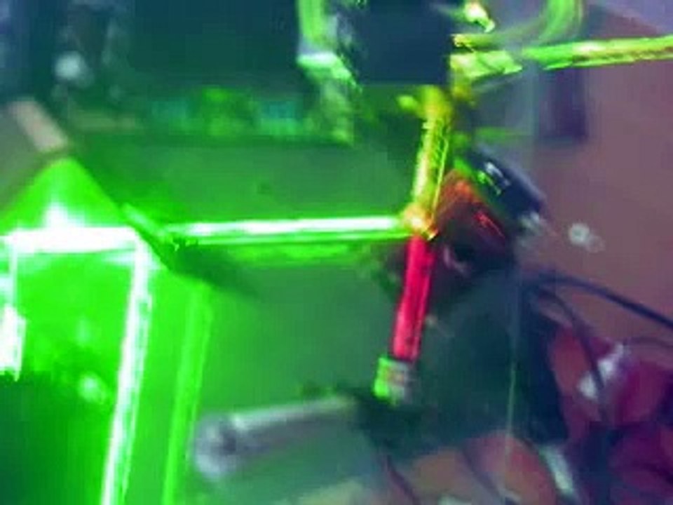 Making a 3d  homemade Laser projector