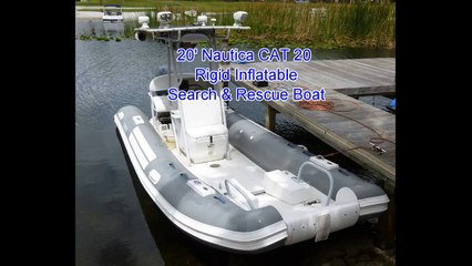 Nautica CAT 20 RIB Search & Rescue Boat