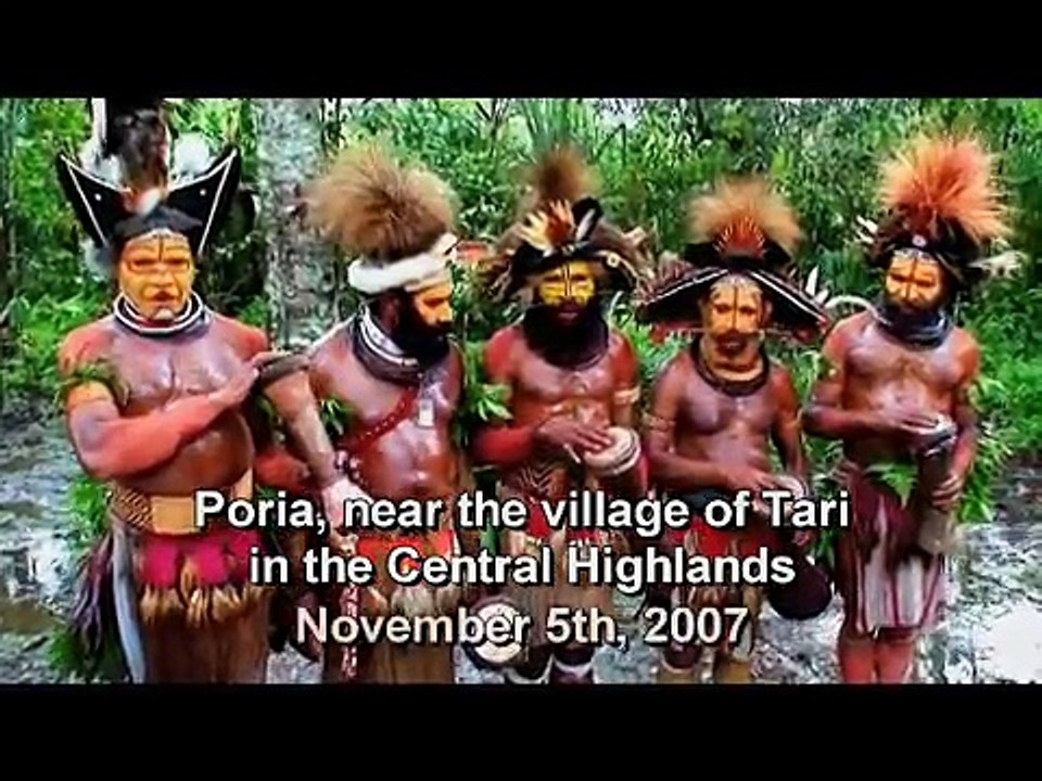 Dancing with the Huli Wigmen