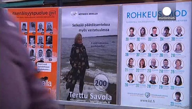 Выборы в Финляндии: предварительное голосование