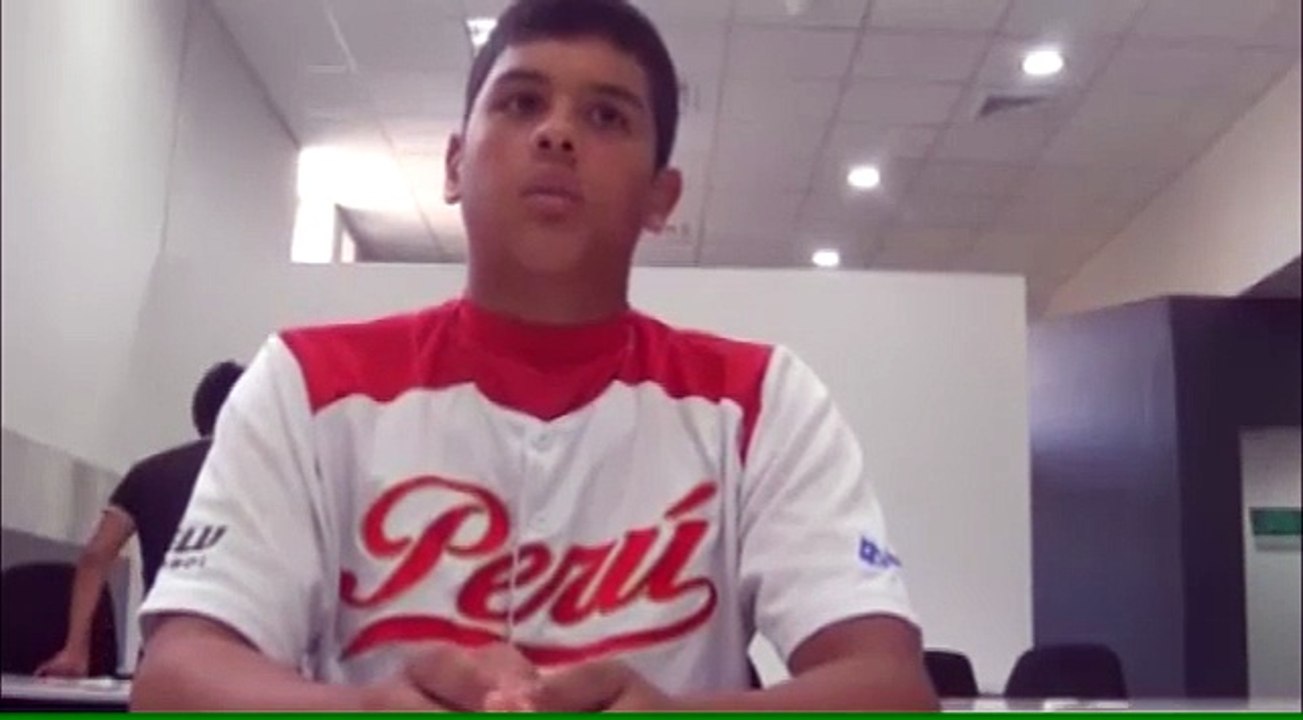 Jorge Loyola, el beisbolista que jugará en las Grandes Ligas (VIDEO)