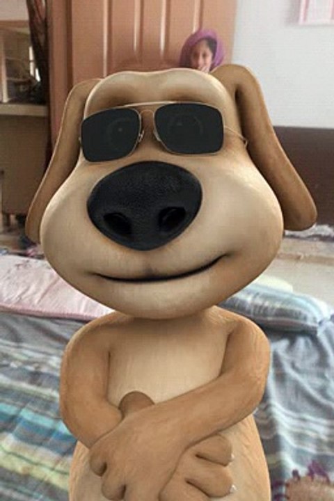 talking dog with areeba