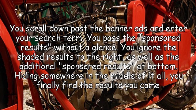 Natural Search Engine Results and Website Consulting