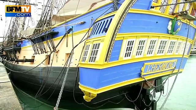 Loic, 22 ans, volontaire sur l'Hermione