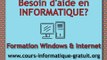 Introduction au cours d'informatique - Formation et Cours Windows XP Français - 1