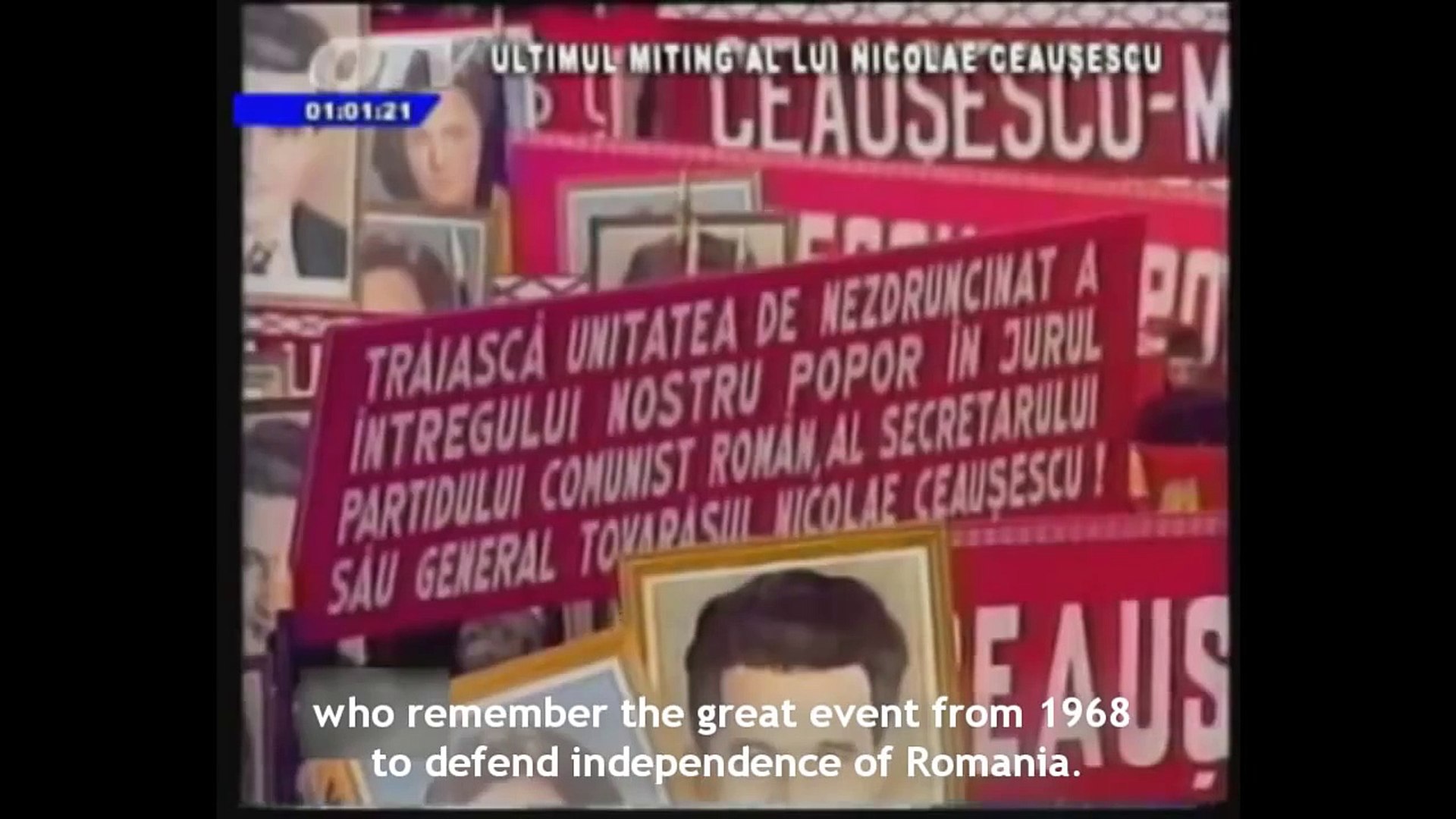 Nicolae Ceausescu LAST SPEECH (english subtitles) 2/2 - video Dailymotion