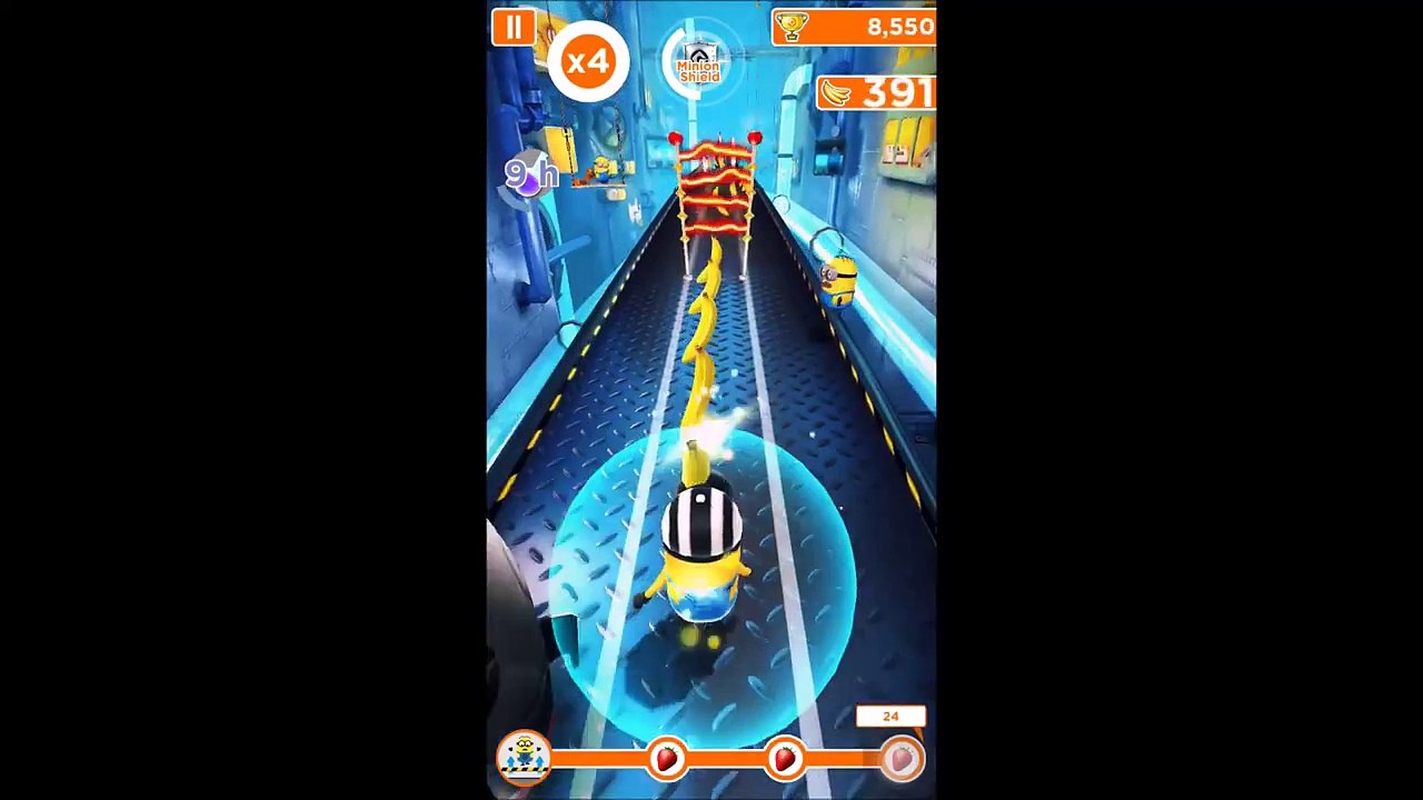 Despicable me 2: minion rush Level 1 gru's lab gameplay for iphone, ipad, android, windows phone