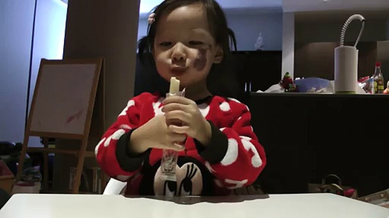 Girl Eating Cheese