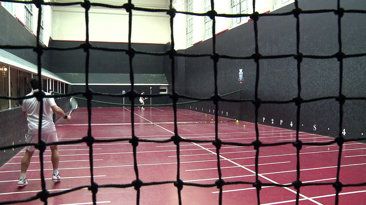Real tennis, ‘sport of kings’, survives the centuries