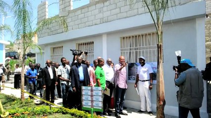 Houses rebuilt for Haitian families affected by the earthquake