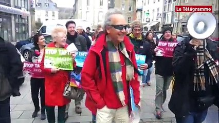 Traité transatlantique. Manifestation contre le Tafta à Lannion