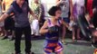 9 year old Muay Thai Girl Hitting Pads, Thailand