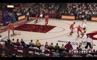NBA 2K15 HD max settings 60fps gameplay 1 pc Chicago Bulls Jordan VS Cleveland Cavaliers shadowplay