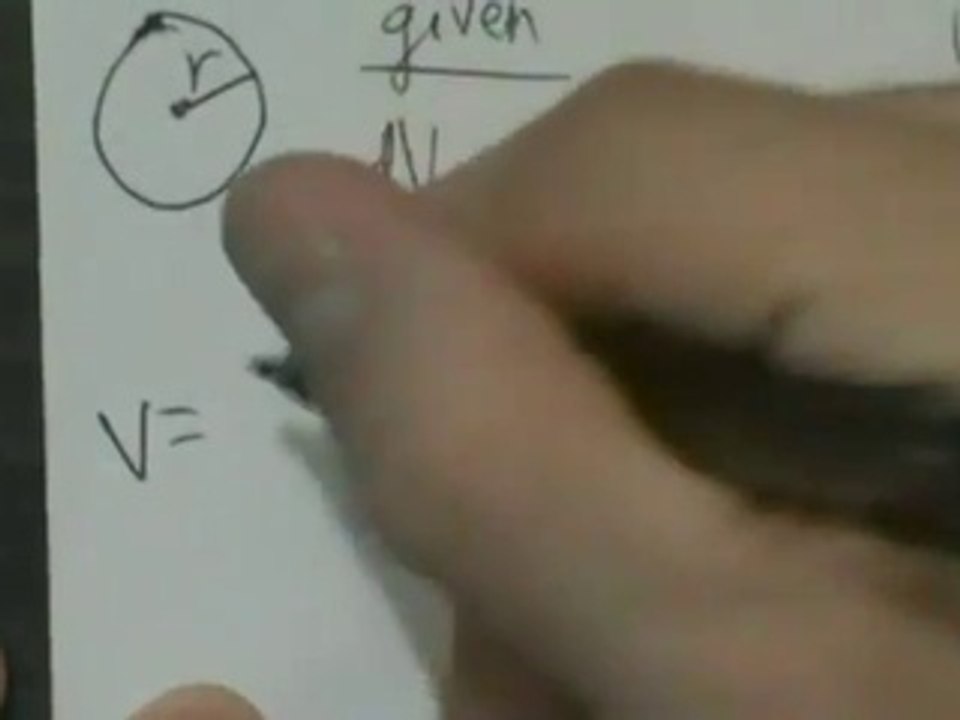 Calculus I - Related Rates - Example 4 - Inflating a Balloon
