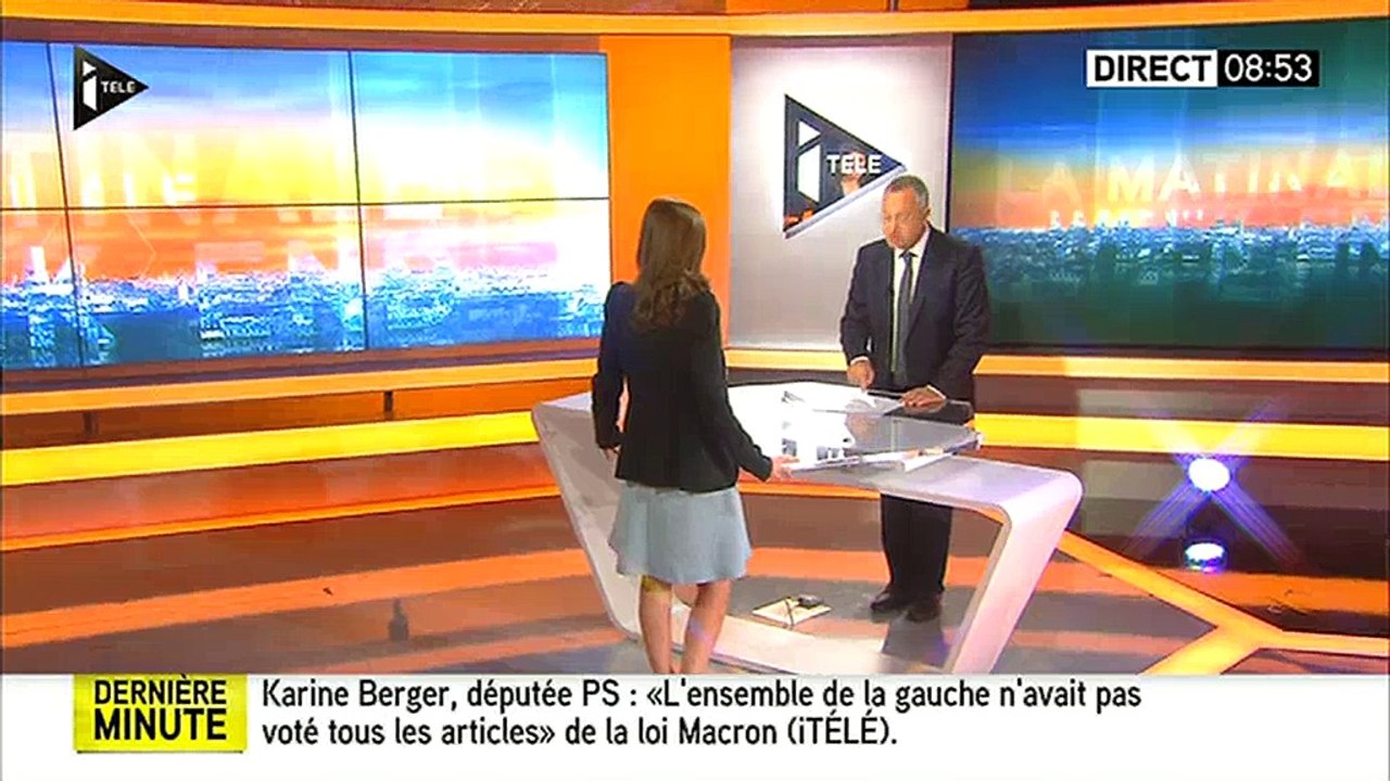 L'esquive de Karine Berger sur la question du passé judiciaire de Jean-Christophe Cambadélis
