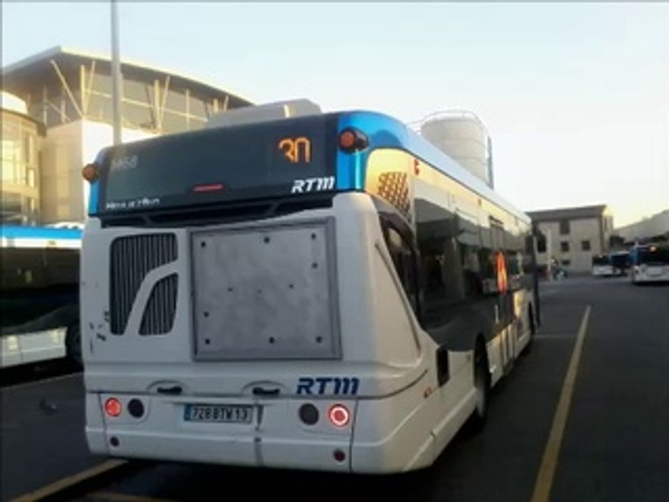 [Sound] Bus Heuliez Bus Access'Bus GX 327 n°1158 de la RTM - Marseille sur la ligne 30