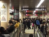 【混雑】【過密】東急田園都市線 渋谷駅 夕ラッシュ Japan Tokyo Tokyu Den-en-Toshi Line Shibuya Sta. Evening Rush Hour