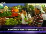 Combate Rts Ecuador - Karina cumple su apuesta de los bolones
