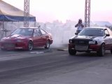 Honda Civic Red Rocket Turbo Vs. Audi 90 Quattro Turbo