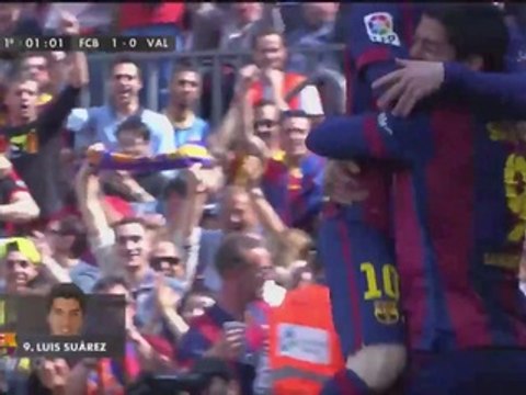 Barcelona: Luis Suárez anotó tras pase de Leionel Messi a los 54 segundos (VIDEO)