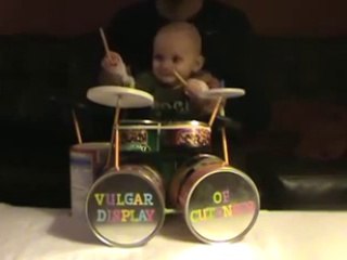 Baby drummer