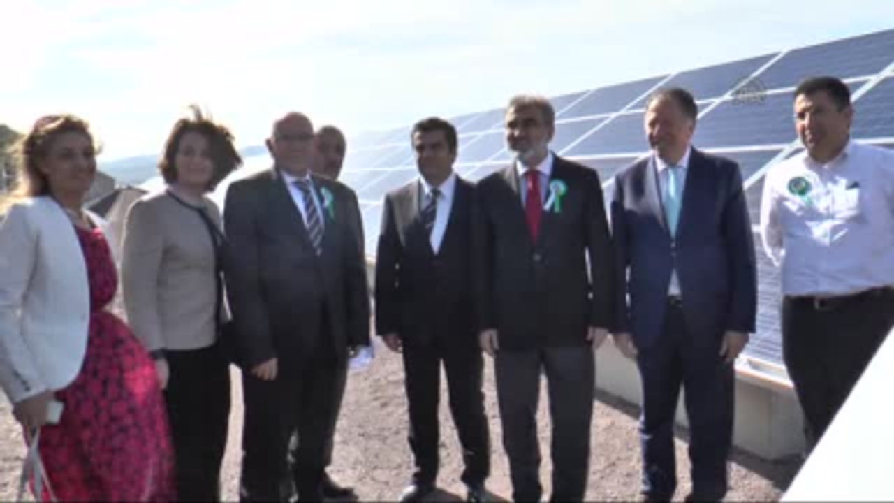 Kosb Güneş Enerjisi Santrali'nin Açılış Töreni - Taner Yıldız