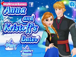 Dress up Spiele - Anna und Kristoff Datum dress up Spiel