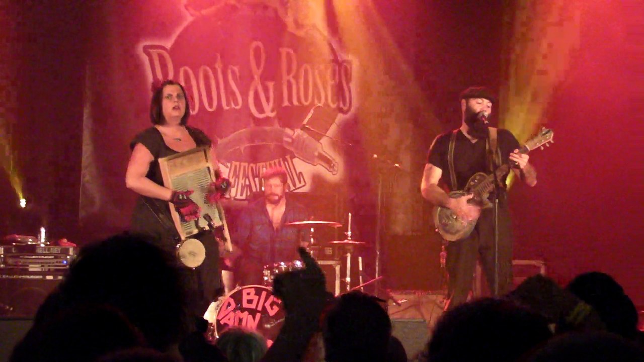 Two bottles of Wine, The Rev. Peyton's Big Damn Band at Roots & Roses 2013