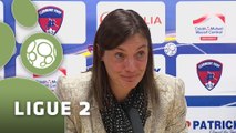Conférence de presse Clermont Foot - US Orléans (1-0) : Corinne DIACRE (CF63) - Olivier FRAPOLLI (USO) - 2014/2015