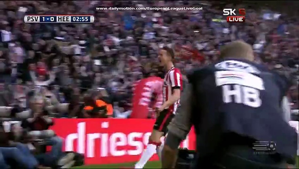 Luuk de Jong 1:0 | PSV Eindhoven - SC Heerenveen 18.04.2015 HD