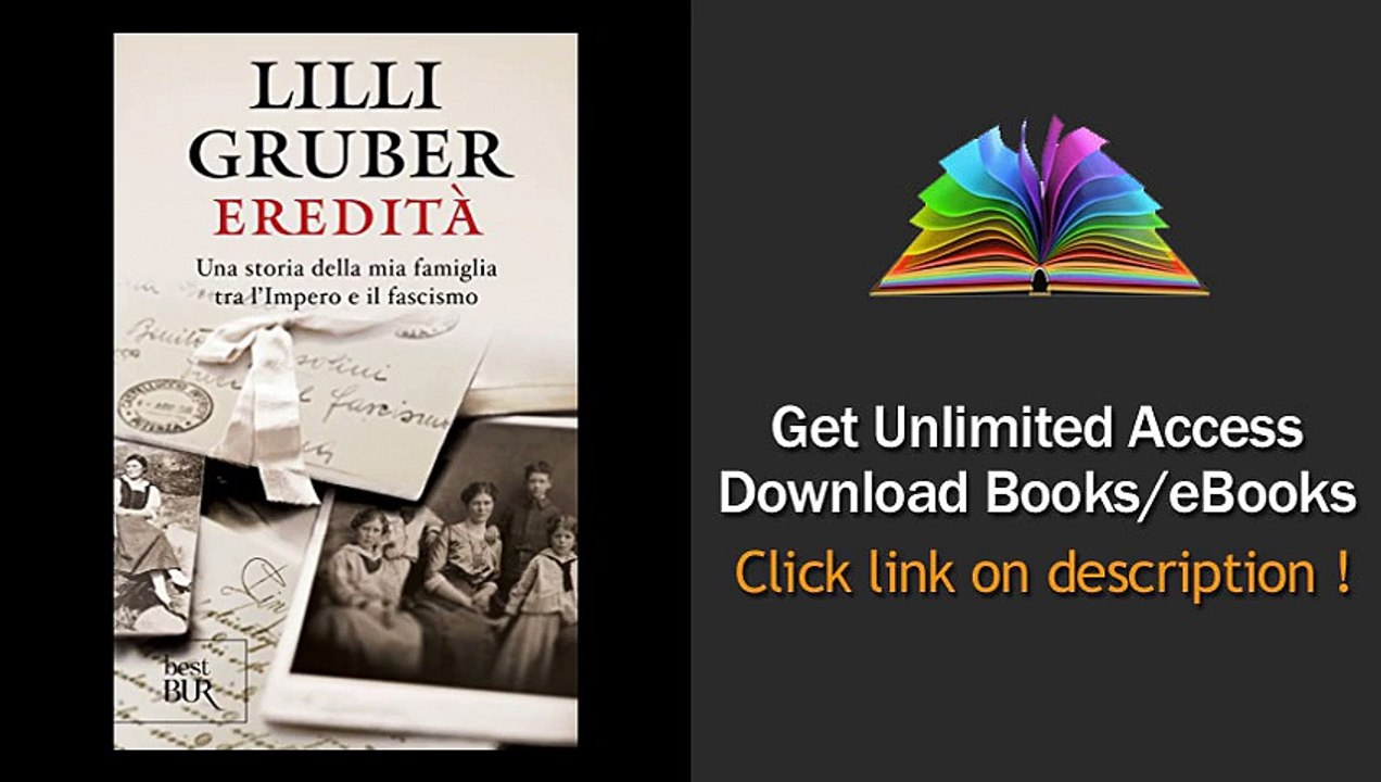 Download Eredita Una storia della mia famiglia tra l Impero e il fascismo (Best BUR) PDF
