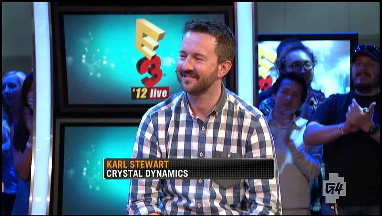 Tomb Raider - E3 2012 - G4 - Interview de Karl Stewart