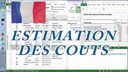 MS Project  ●  Estimation  Des Coûts  ●  Facile