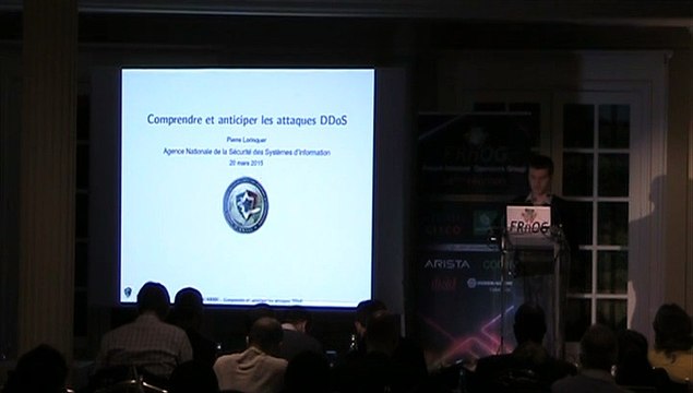 FRNOG 24 - Pierre Lorinquer (ANSSI) : Publication du guide : Comprendre et anticiper les attaques DDoS
