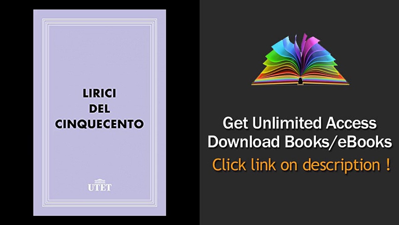 Download Lirici del Cinquecento (Classici della religione) PDF