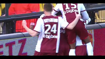 Goal Malouda - Metz 1-0 Lens - 18-04-2015