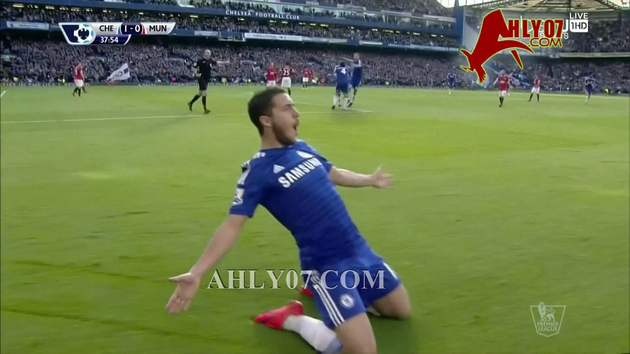 هدف فوز تشيلسي 1 مقابل 0 مانشستر يونايتد - البريميرليج - تعليق علي محمد علي HD