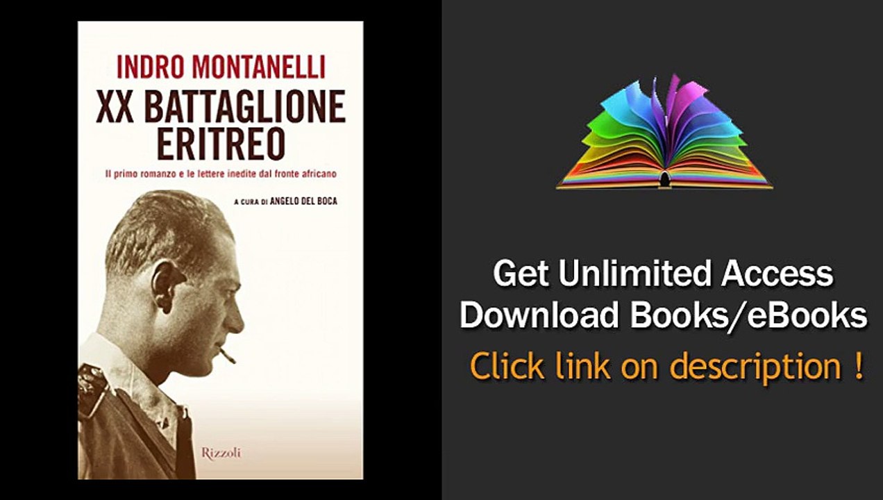 Download XX Battaglione eritreo (Saggi italiani) PDF