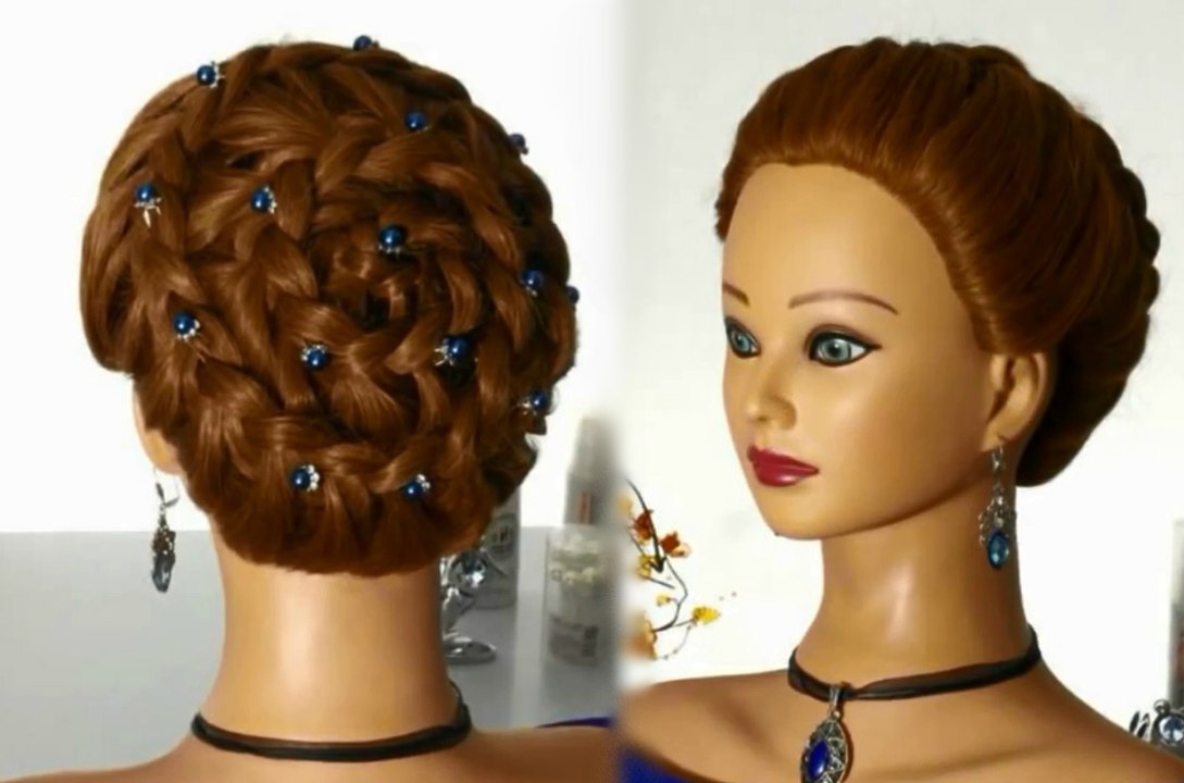 French Braid Updo