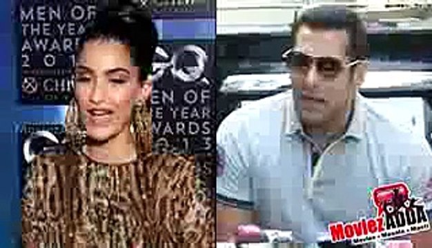 Salman Khan-Sonam Kapoor Spotted With Little Fans On Prem Ratan Dhan Payo.3gp