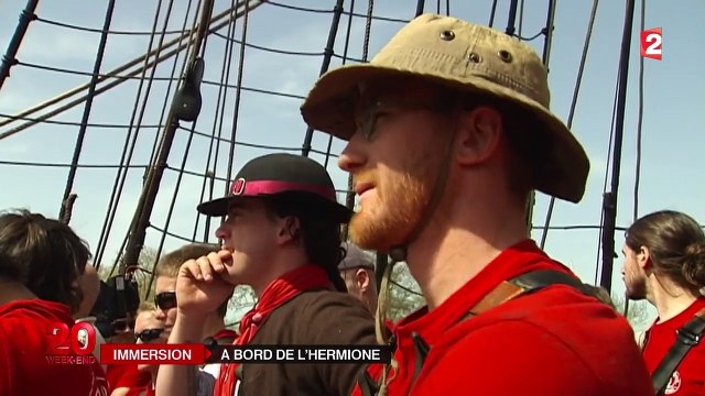 Immersion à bord de L'Hermione , la frégate qui fait voile vers les Etats-Unis 235 ans après La Fayette