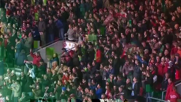 Goal Beauvue - Guingamp 1-0 Evian TG - 18-04-2015