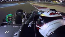 Lewis Hamilton Q3 Pole Position Lap Bahrain GP 2015