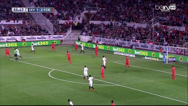 الشوط الثاني كاملاً - برشلونة × إشبيلية - تعليق حماد العنزي