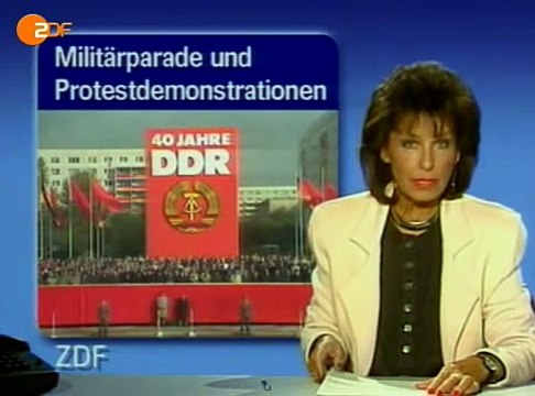 ZDF Heute vom 7. Oktober 1989