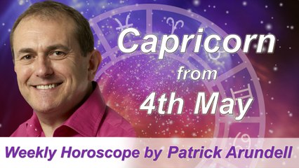 Capricorn Weekly Horoscope from 4th May 2015