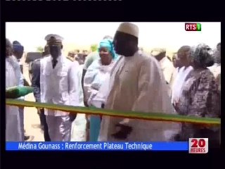 Medina Gounass:renforcement plateau technique