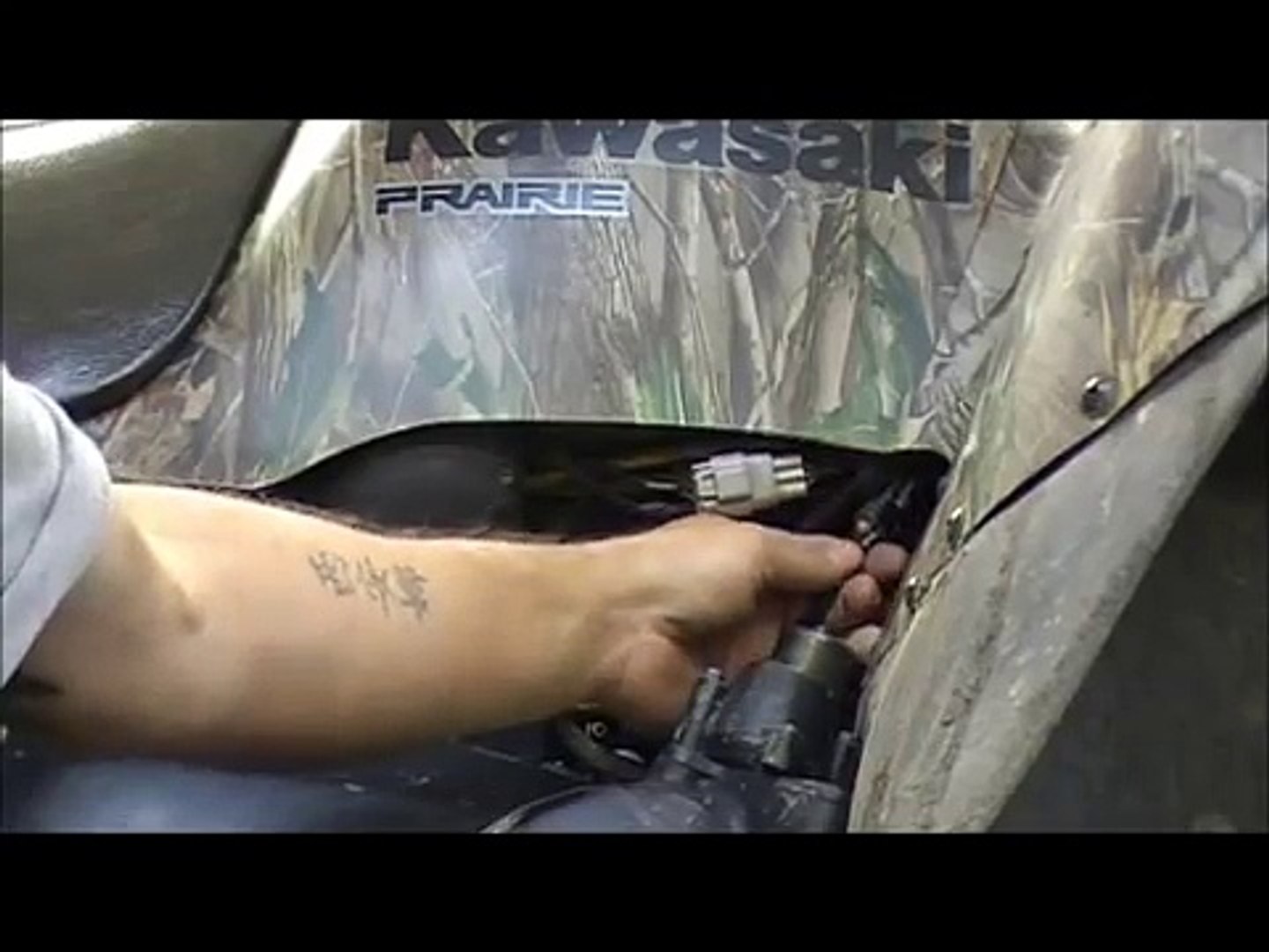 Kawasaki 360 Prairie Belt Reset Video Dailymotion