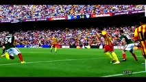 Lionel Messi Luis Suarez Neymar Dribble and SkillZ